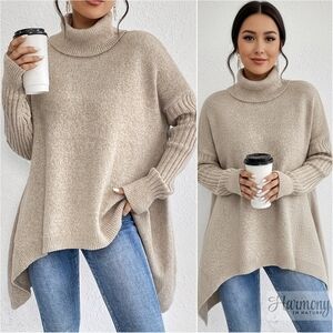 Perfectly Unbalanced Sweater - Apricot